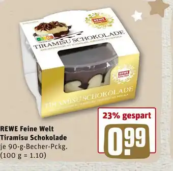 REWE Rewe feine welt tiramisu schokolade Angebot