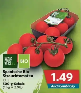 Combi Spanische Bio Strauchtomaten 500g Angebot