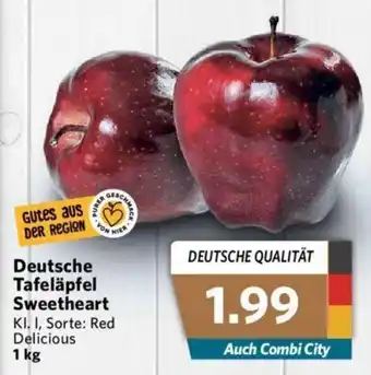 Combi Deutsche Tafeläpfel Sweetheart 1kg Angebot