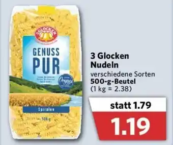 Combi 3 Glocken Nudeln 500g Beutel Angebot