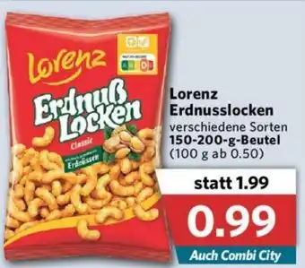 Combi Lorenz Erdnusslocken 150-200g Beutel Angebot