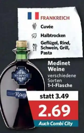 Combi Medinet Weine 1L Angebot