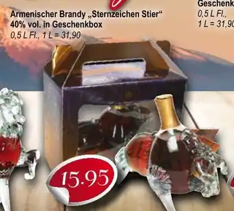 Mix Markt Armenischer Brandy Sternzeichen Stier 0,5L Angebot