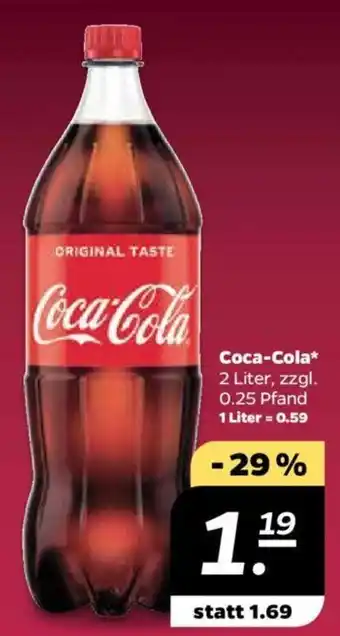 NETTO Coca Cola 2L Angebot