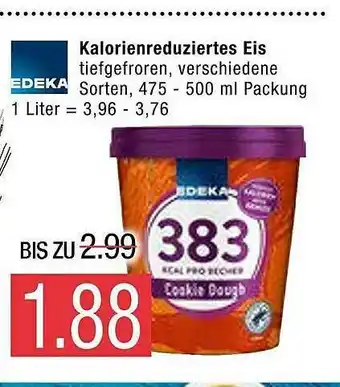 Marktkauf Edeka Kalorienreduziertes Eis Angebot