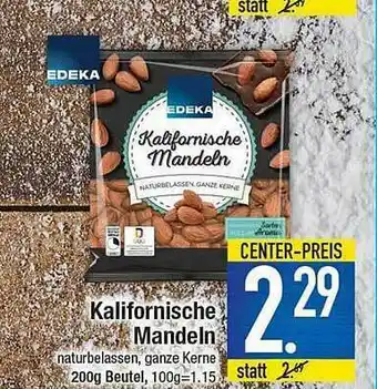 E-Center Edeka Kalifornische Mandeln Angebot