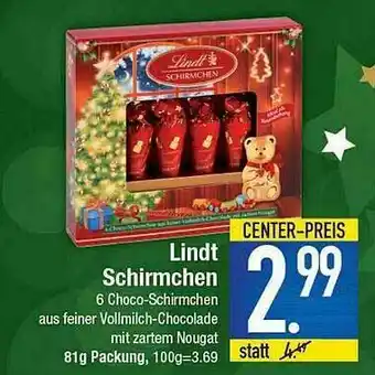 E-Center Lindt Schirmchen Angebot