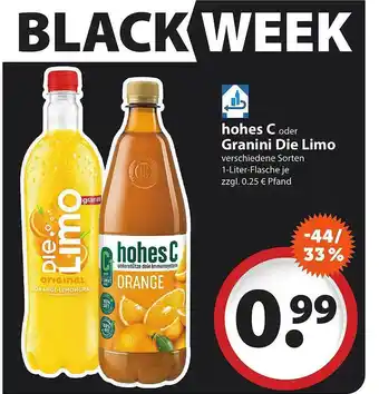 Famila Nord Ost Hohes C Oder Granini Die Limo Angebot