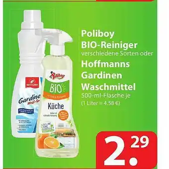 Famila Nord Ost Poliboy Bio-rinder Oder Hoffmanns Gardinen Waschmittel Angebot