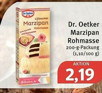 Feneberg Dr Oetker Marzipan Rohmasse Angebot