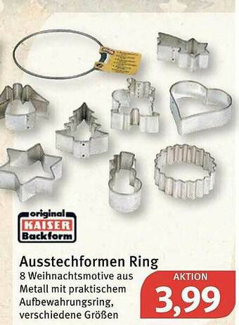 Feneberg Kaiser Ausstechformen Ring Angebot