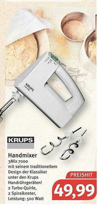 Feneberg Krups Handmixer Angebot