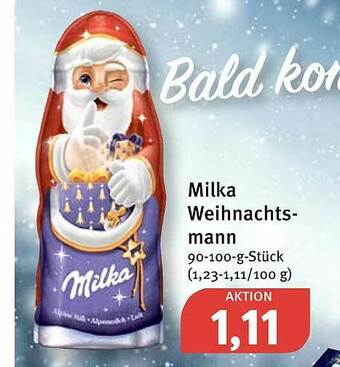 Feneberg Milka Weihnachtsmann Angebot