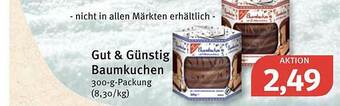 Feneberg Gut & Günstig Baumkuchen Angebot