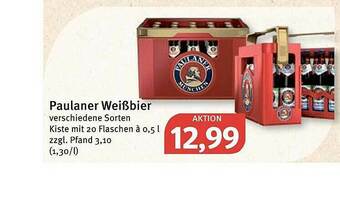 Feneberg Paulaner Weißbier Angebot