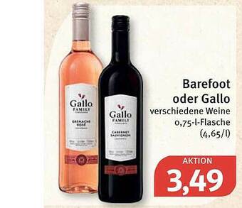 Feneberg Barefoot Oder Gallo Angebot