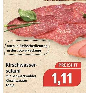 Feneberg Kirschwassersalami Angebot