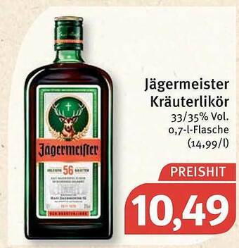 Feneberg Jägermeister Kräuterlikör Angebot