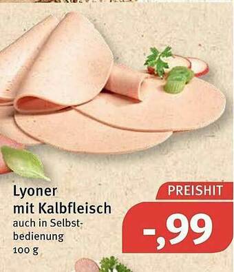 Feneberg Lyoner Mit Kalbfleisch Angebot