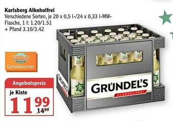 Globus Karlsberg Alkoholfrei Angebot