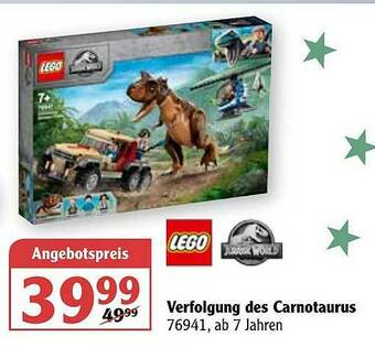 Globus Lego Verfolgung Des Carnotaurus Angebot