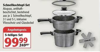 Globus Schnellkochtopf-set Angebot