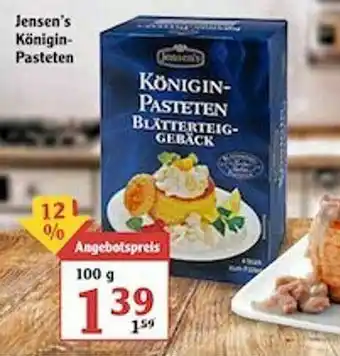 Globus Jensen's Königin-pasteten Angebot