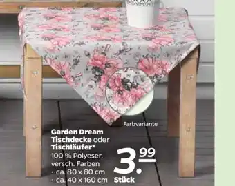 NETTO Garden Dream Tischdecke oder Tischläufer Angebot