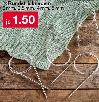 Woolworth Rundstricknadeln Angebot