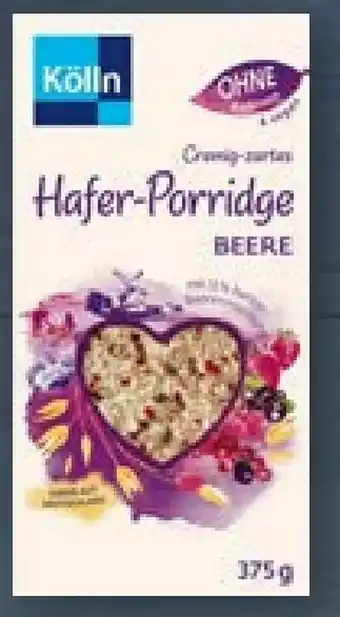 Aldi Nord Hafer-Porridge Angebot