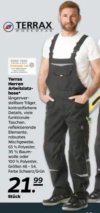 NETTO Terrax Herren Arbeitslatzhose Angebot