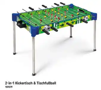 Smyths Toys 2in1 Kickertisch & Tischfußball Angebot