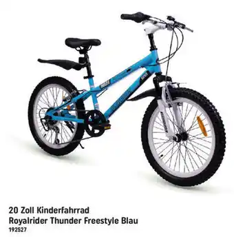 Smyths Toys 20 Zoll Kinderfahrrad Royalrider Thunder Freestyle Blau Angebot