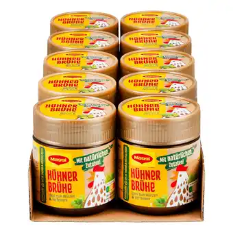 Netto Marken-Discount Maggi Hühner Brühe ergibt 4 Liter, 10er Pack Angebot