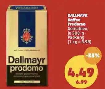 PENNY Dallmayr Kaffee Prodomo 500g Angebot