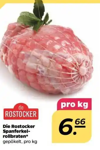 NETTO Die Rostocker Spanferkelrollbraten Angebot