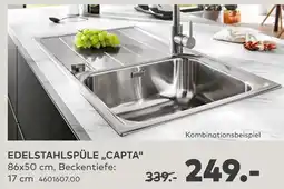 porta Edelstahlspüle capta Angebot