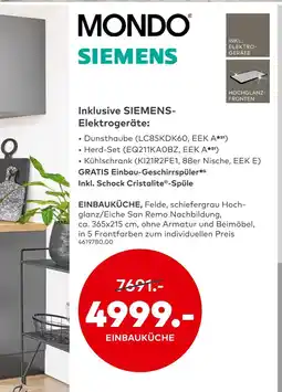 porta Siemens einbauküche Angebot