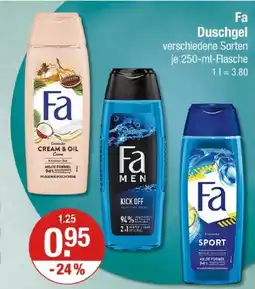 V Markt Fa duschgel Angebot