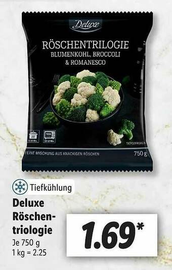 Lidl Deluxe Röschentriologie Angebot