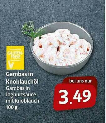 Markant Gambas In Knoblauchöl Angebot