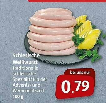 Markant Schlesisiche Weißwurst Angebot