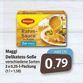 Markant Maggi Delikatess-soße Angebot