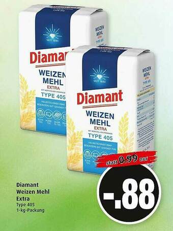 Markant Diamant Weizen Mehl Extra Angebot