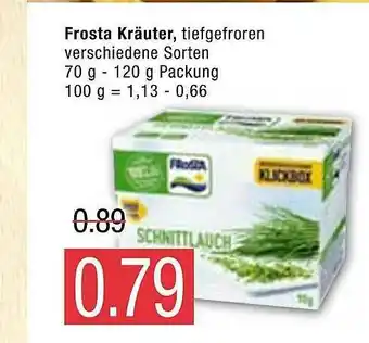 Marktkauf Frosta Kräuter Angebot