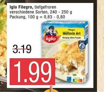 Marktkauf Iglo Filegro Angebot