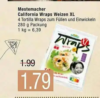 Marktkauf Mestemacher California Wraps Weizen XL Angebot