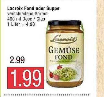 Marktkauf Lacroix Fond Oder Suppe Angebot