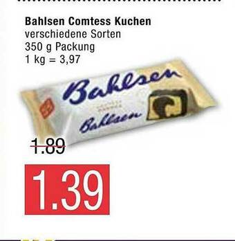 Marktkauf Bahsen Comtess Kuchen Angebot