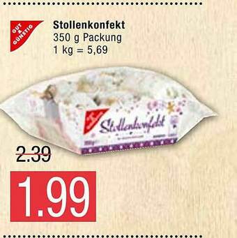 Marktkauf Gut & Günstig Stollenkonfekt Angebot